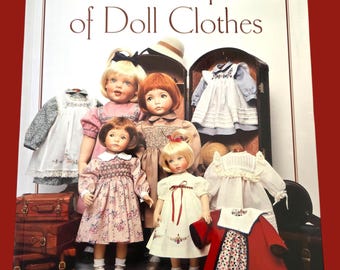 DOLL CLOTHES a Closetful 144 Page Book, Sew Clothes for 11 1/2