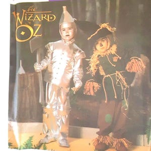 Childs Wizard of Oz Costume Sewing Pattern Size 3 4 5 6 7 8, UNCUT Simplicity 5414
