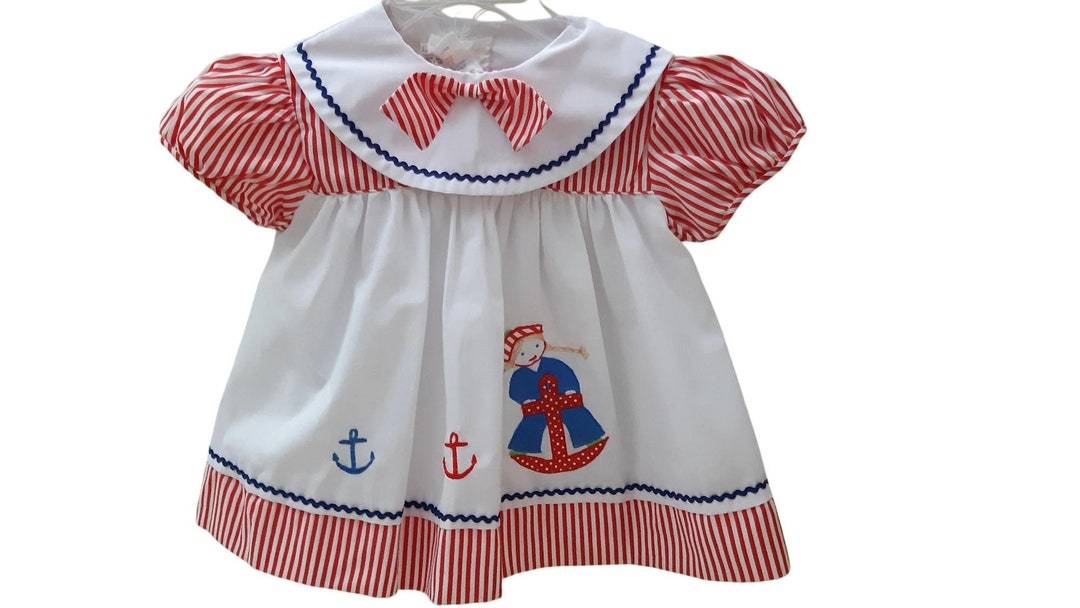 INFANTS A-LINE FRILL DRESS REEF WARRIOR