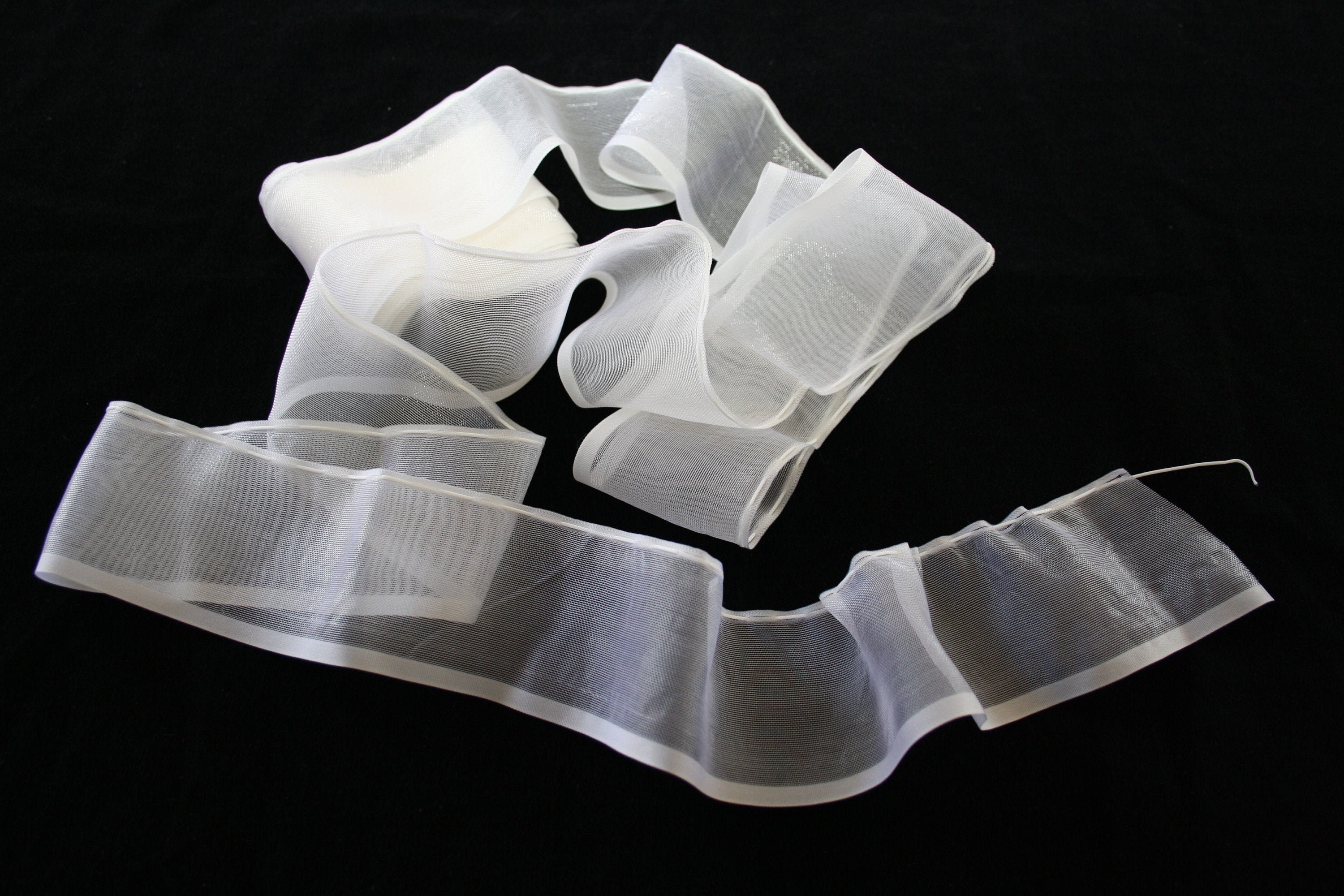 SHEER Ribbon GATHERABLE 5.4 Yards /95