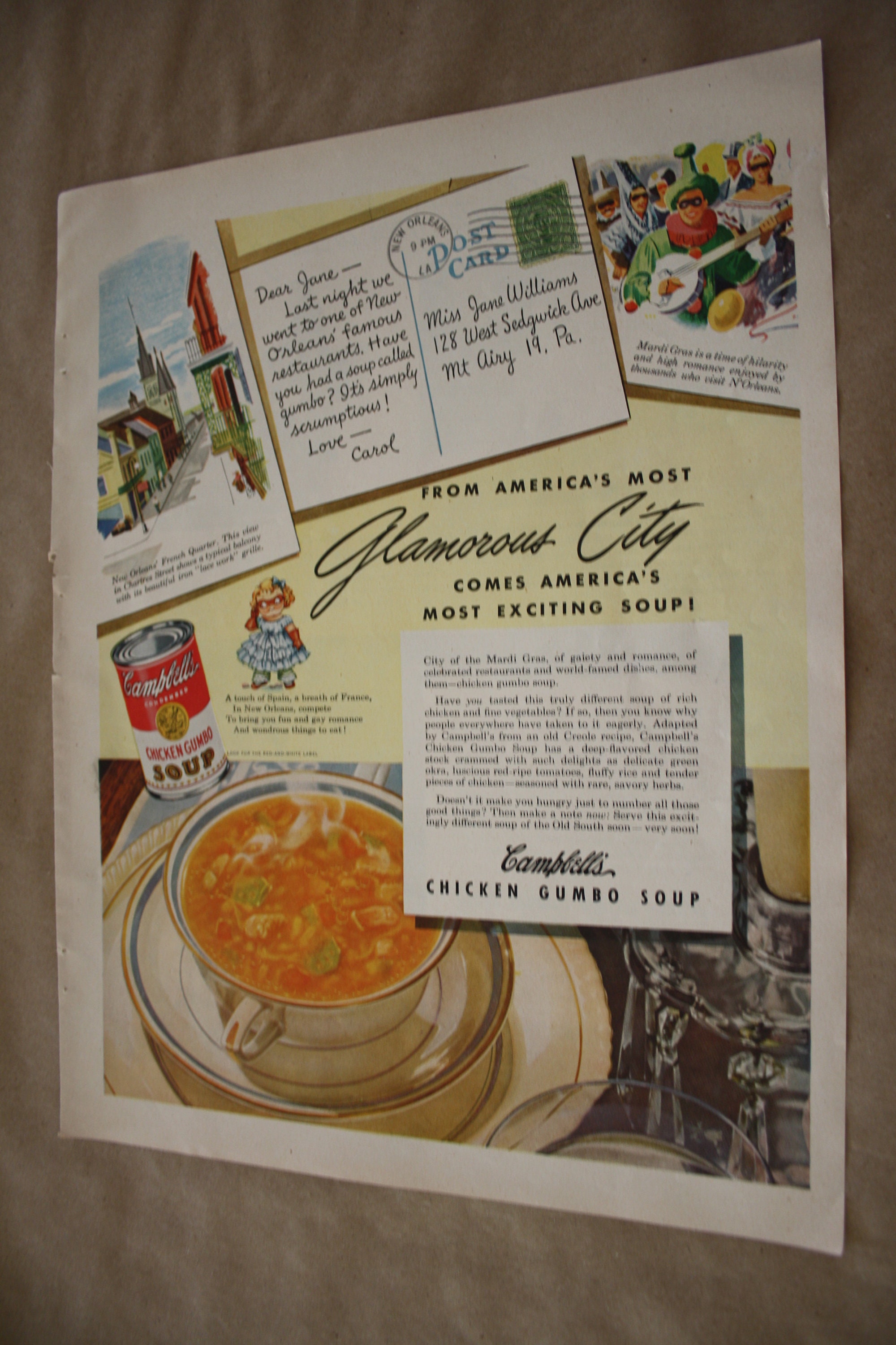 Antique Magazine Ads CAMPBELLS Soup Ad and Ivory SOAP Ad 1940s - Etsy  Finland