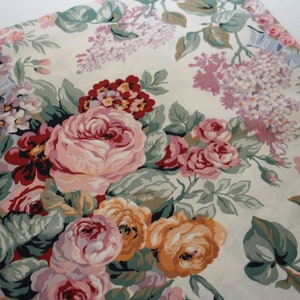 RALPH Lauren Allison Roses Floral Pillowcases, 100% cotton bed pillow covers, made in the USA, includes 2 image 5