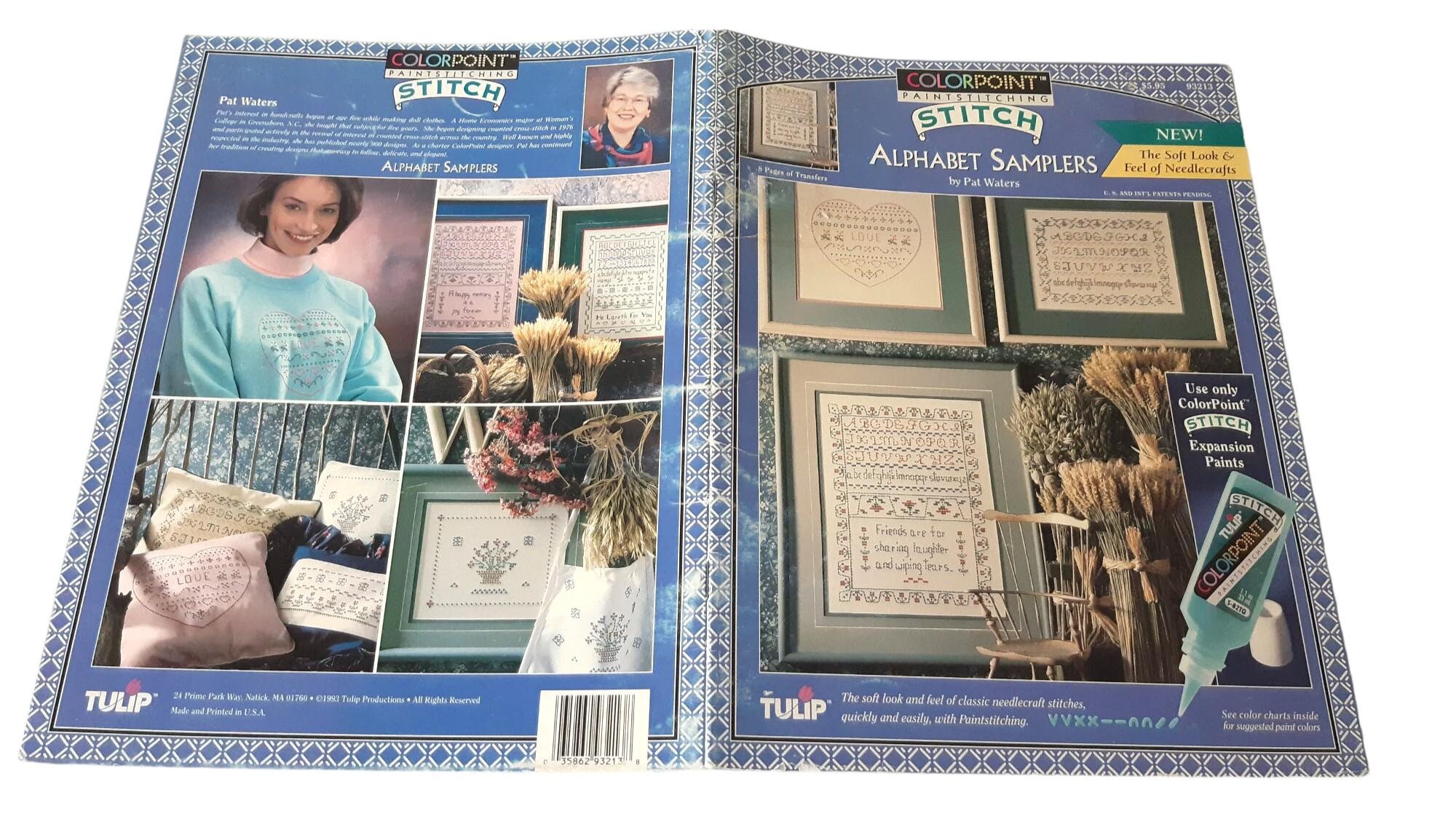 Colorpoint Book Tulip Colorpoint Paint Stitching Book 93213 Alphabet Samplers. Pattern ...