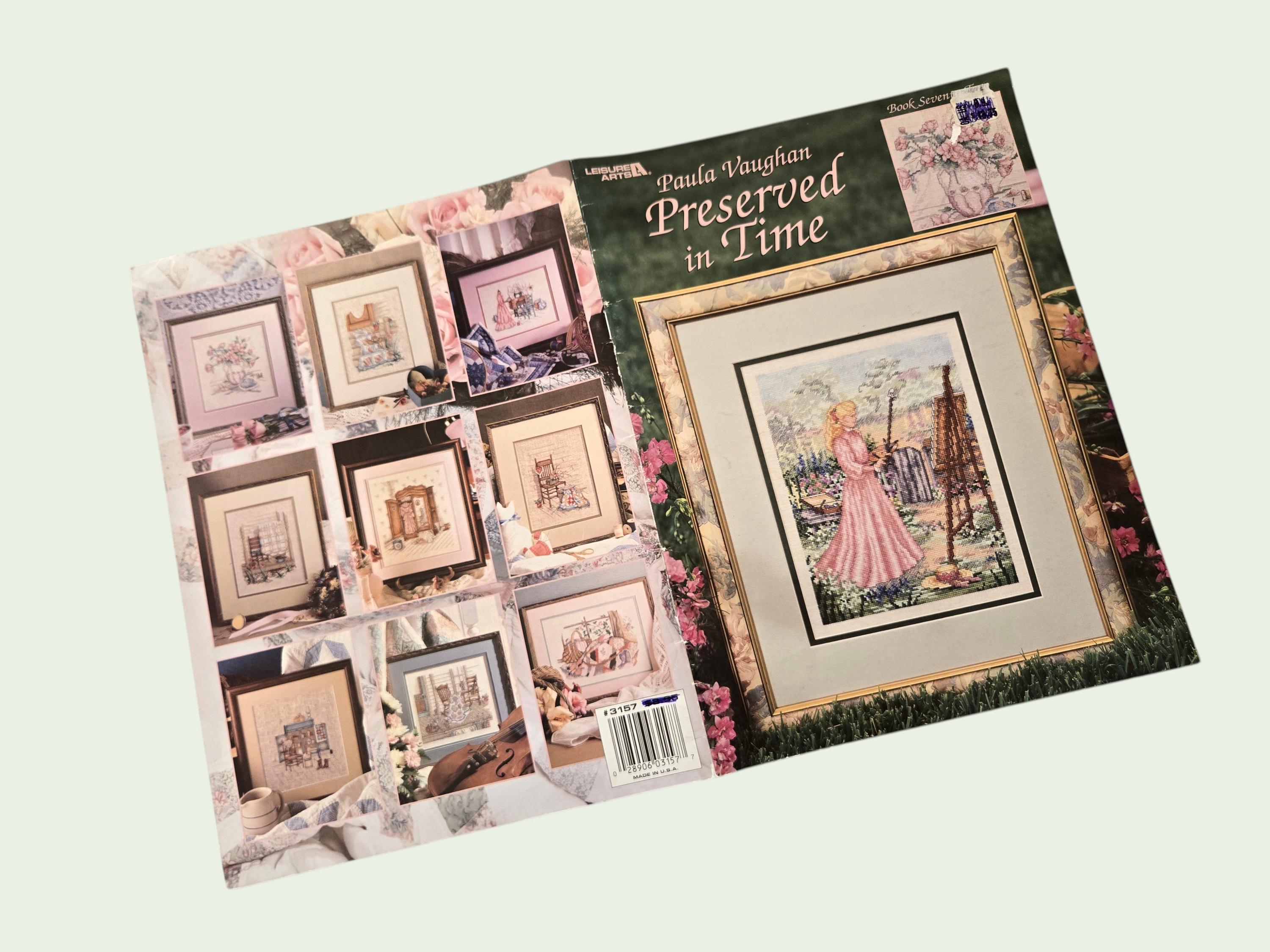 CROSS STITCH Pattern BOOKLET by Paula Vaughan Book 72, Preserved