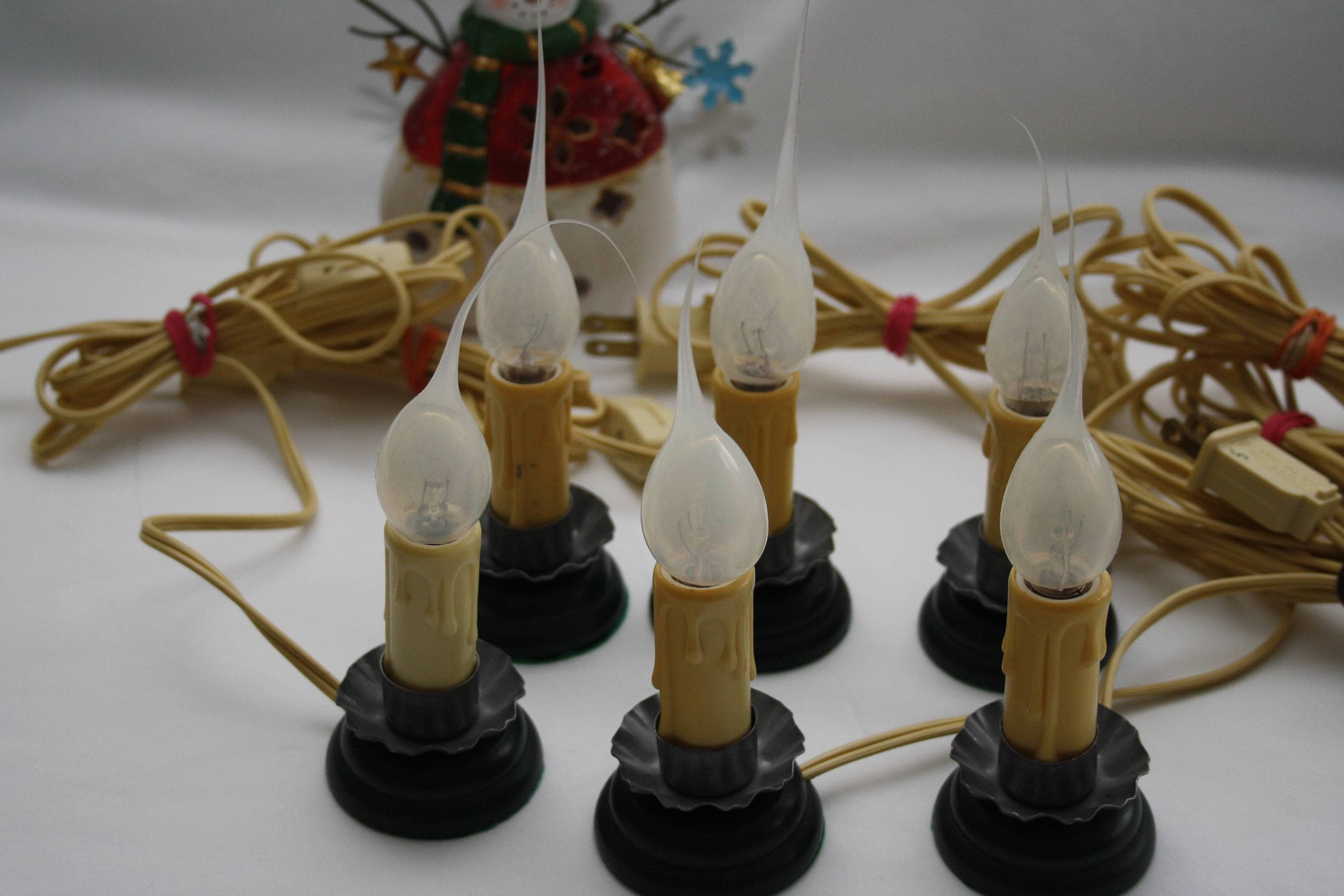 Electric Candles /window candles SET of 6 and 4 Extra Silicone Etsy