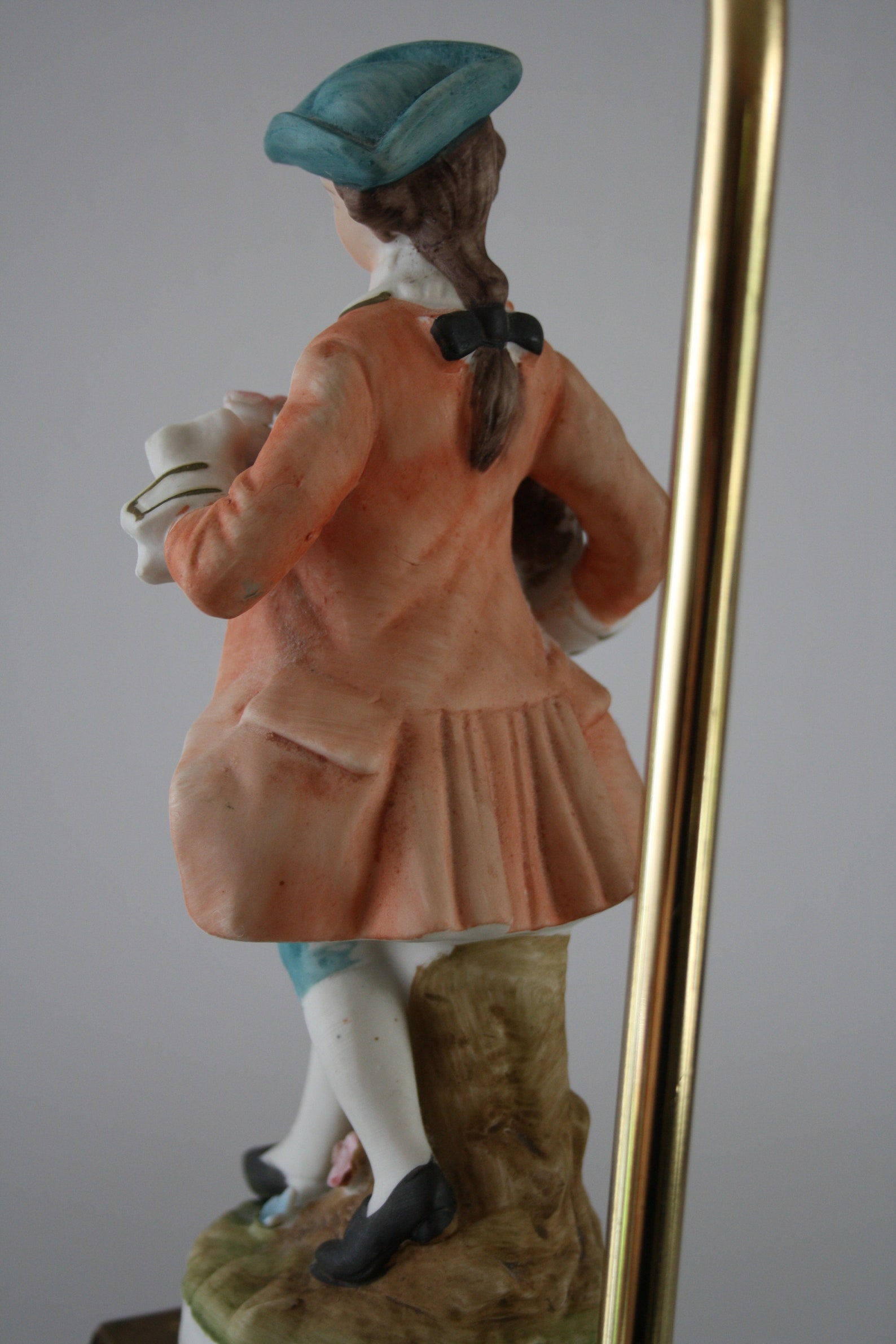 Antique LAMP FIGURINE Table Lamp Porcelain /ceramic Figurine Etsy