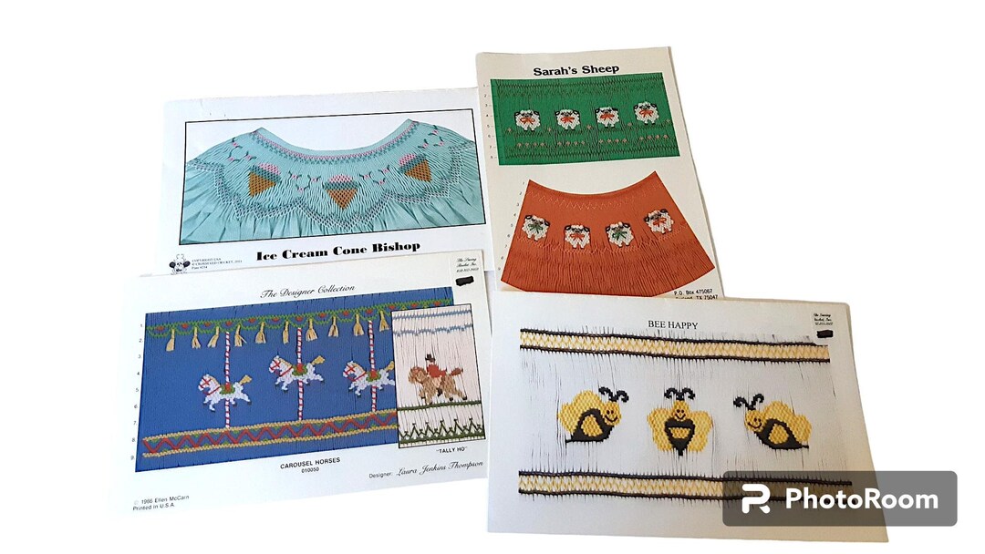 Smocking Design Pattern Template for Child Dresses and Rompers and More ...