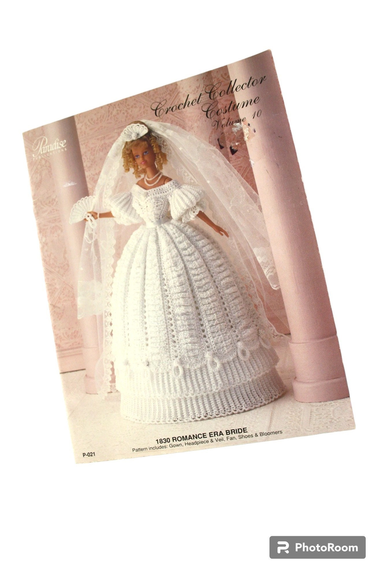 30 Crochet Wedding Dresses for a Handmade Bridal Look 27 1830 Romance Era Doll Wedding Dress Set