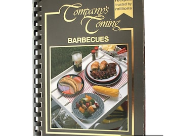 Vintage Barbeque Recipe  Cookbook, Companys Coming, Jean Pare