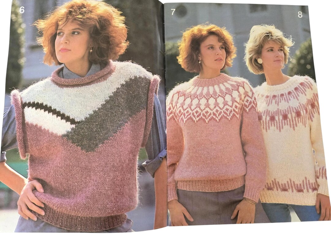 Samband Pattern Knitting BOOK Samband of Iceland Book 3, BEAUTIFUL Fair Isle Nordic ...