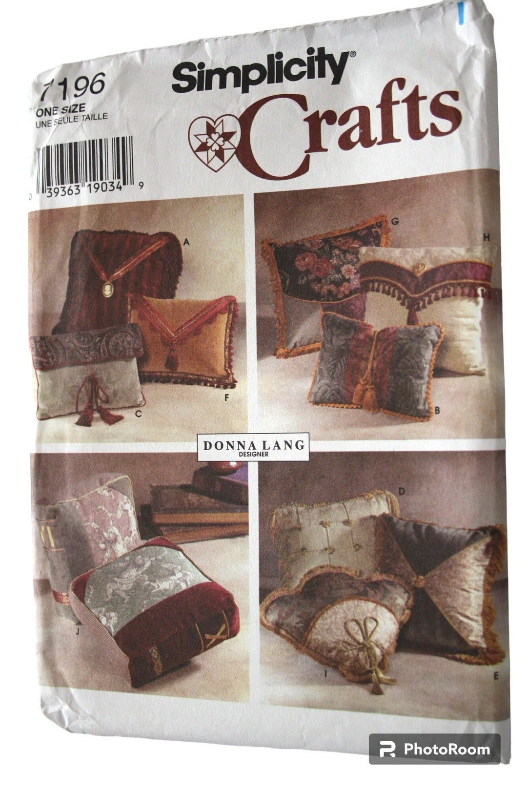 Fancy Pillows Patterns Decorative PILLOW Sewing Patterns Fancy Pillows Square Oblong Envelope ...