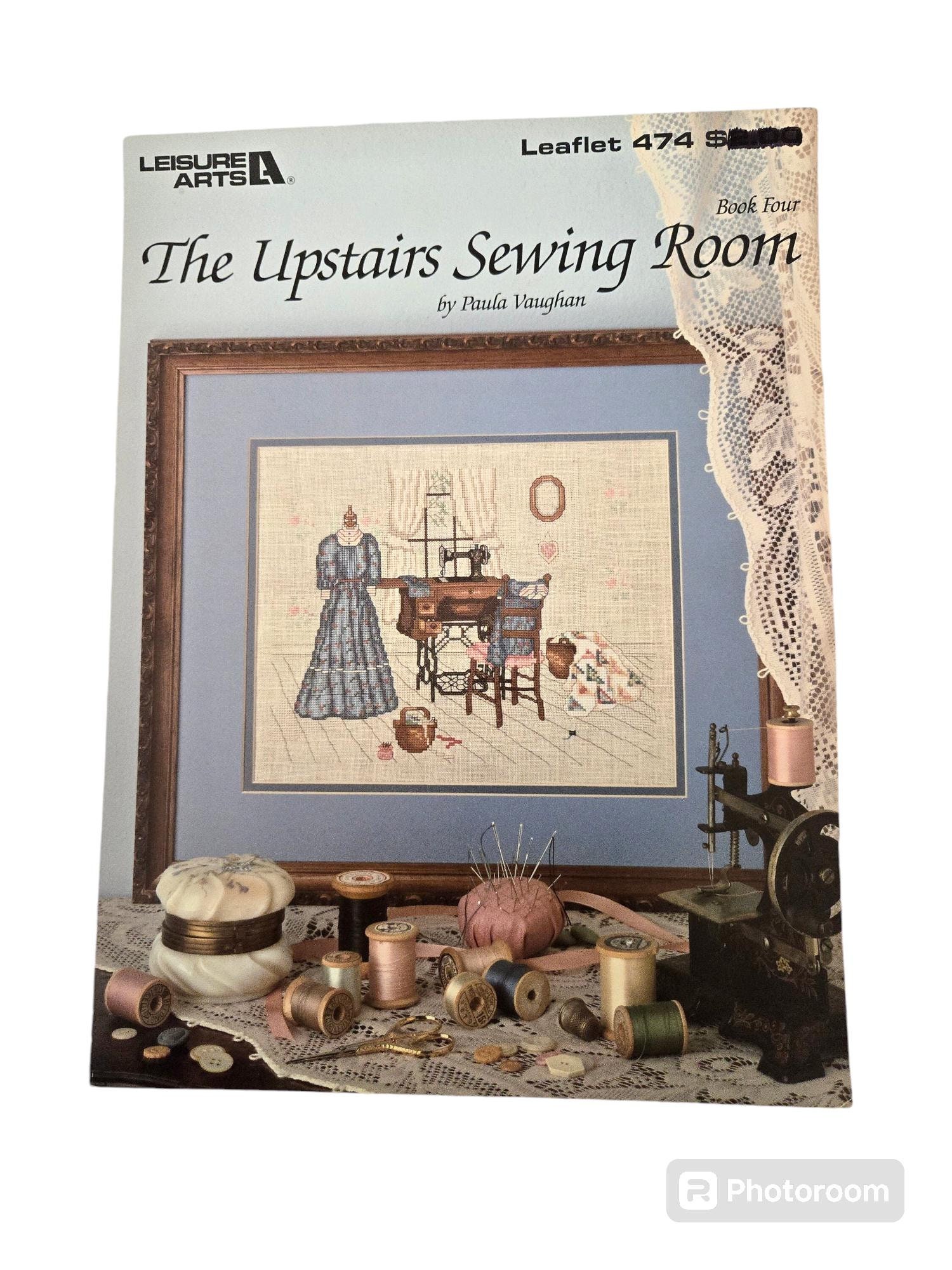 Counted Cross Stitch by Paula Vaughan the Upstairs Sewing Room