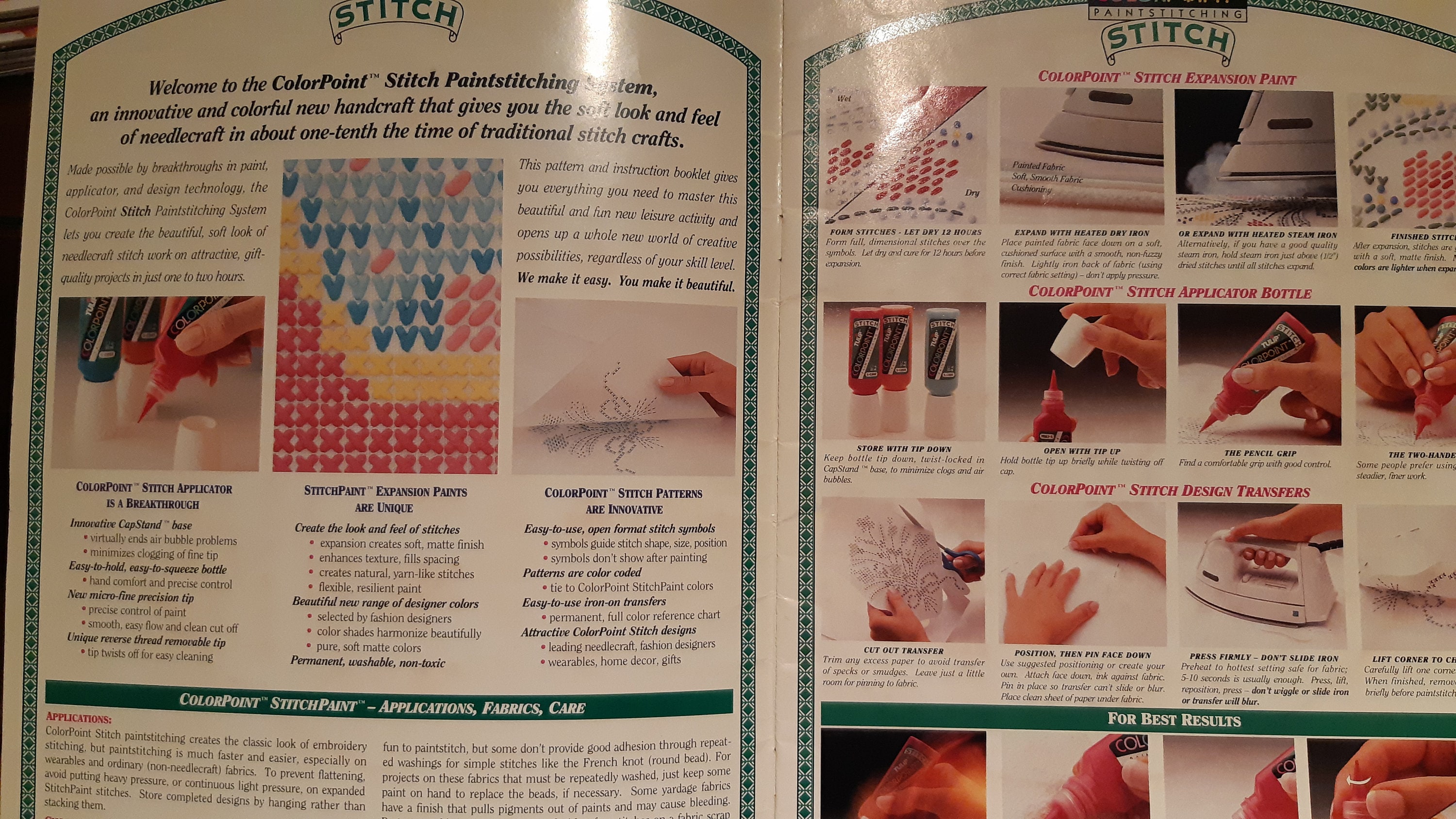 Colorpoint Book Tulip Colorpoint Paint Stitching Book 93213 Alphabet Samplers. Pattern ...