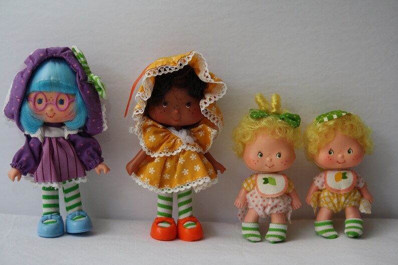 Vintage Strawberry Shortcake Dolls 1980s Collectible Dolls Etsy
