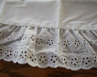 eyelet pillow shams