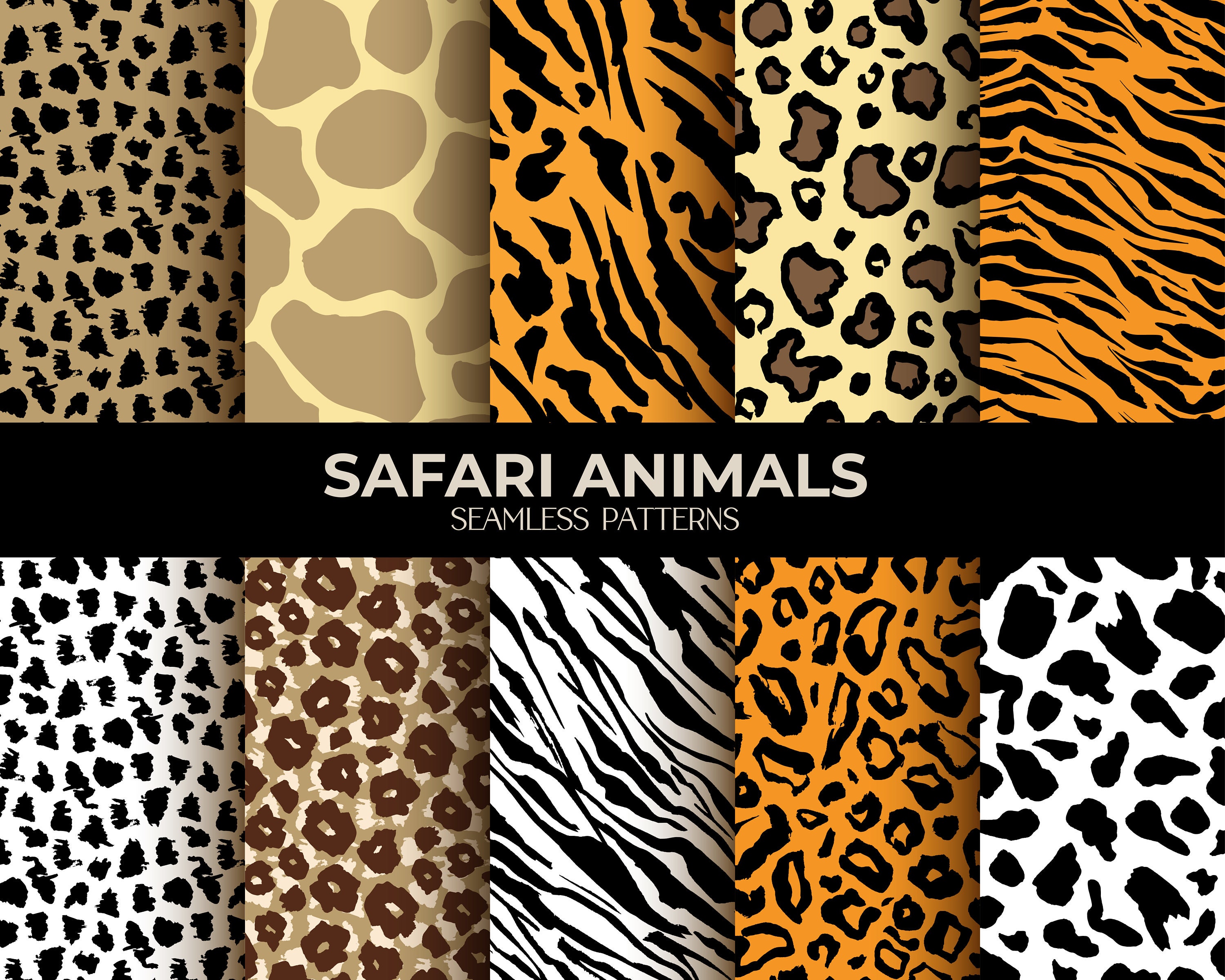 safari animal prints