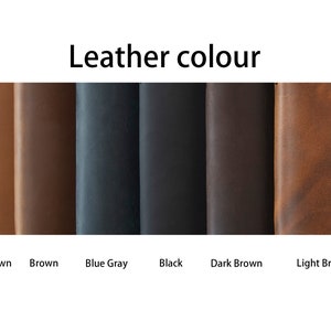 3-Ring Leather A5 Binder,Leather three ring binder,fit 3 hole A5 refill paper,Leather portfolio,A5 business organizer,Leather binder cover, image 8