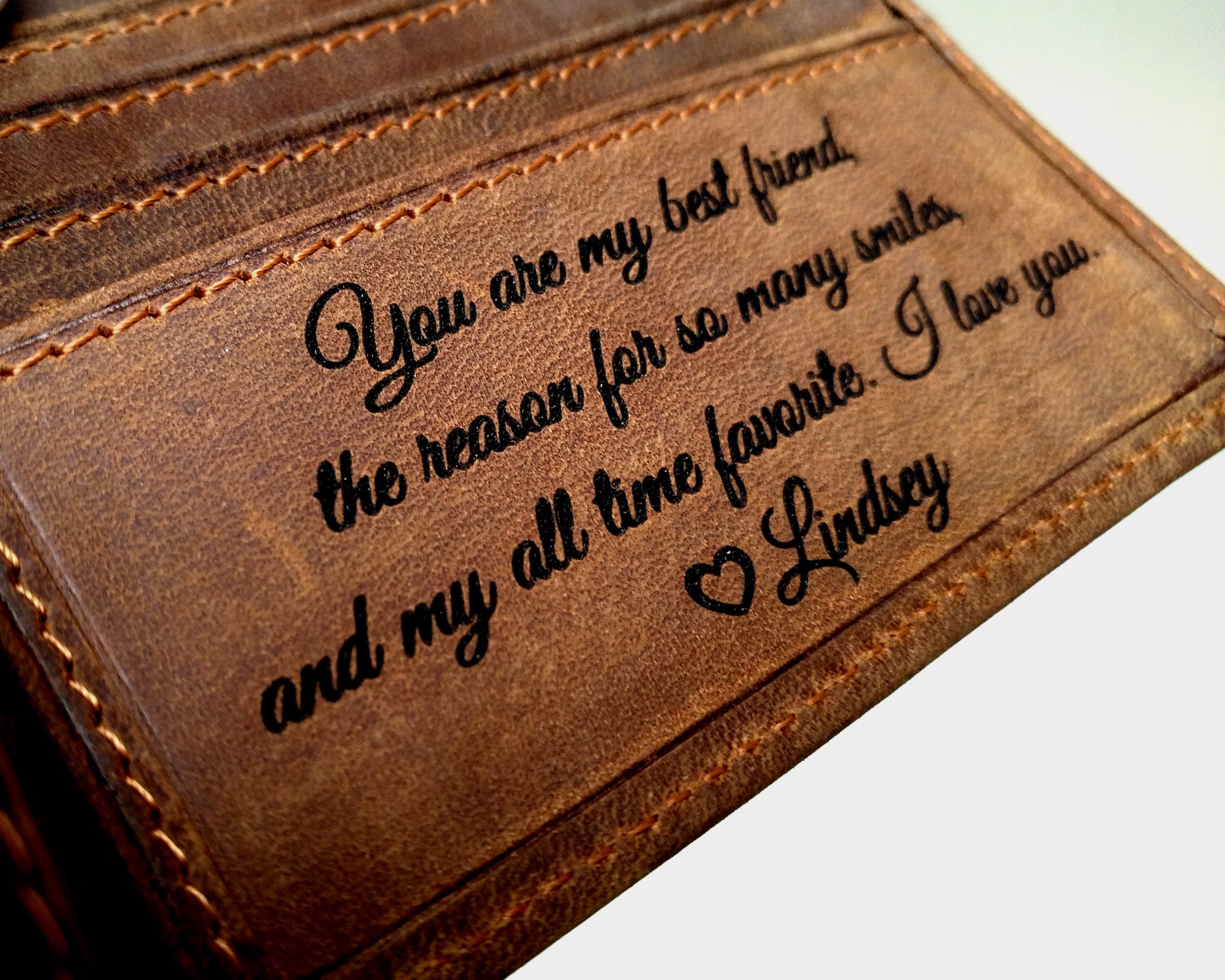 Personalized Wallet,men Wallet, Engraved Wallet,monogrammed Leather ...