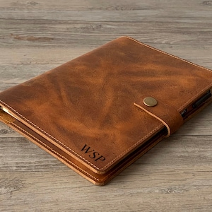 Personalized A5 / A6 Leather Organizer Binder Planner,6 ring Refillable,travelers Journal, sketchbook, Distressed leather