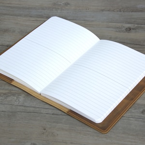 Personalized Leather Binder Cover,Personalized journal cover,Custom business logo binder, sketchbook, customization logo.Leather Diary