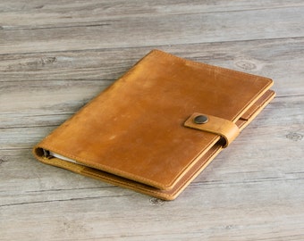 Personalized Leather Binder,Personal Rings,6 ring Binder,A5 notebook leather, sketchbook, Personal binder planners.journal refillable