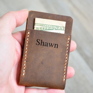 personalize wallet,Minimal Pull-Tab Wallets, Leather card holder,Man Leather wallet,minimalist wallet,man wallet,woman wallet,slim wallet