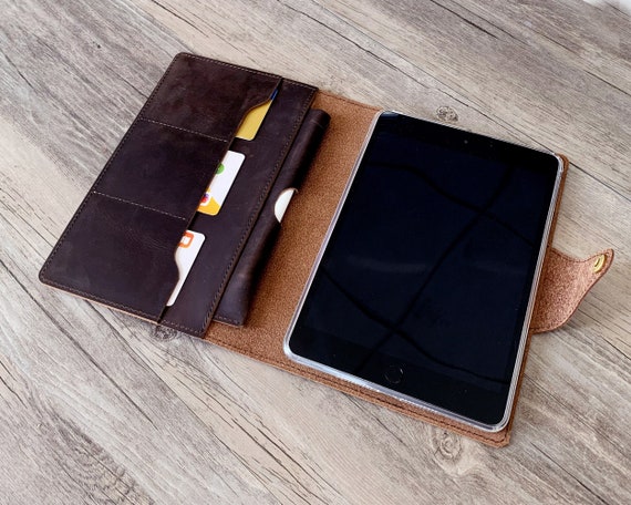 Personalized Leather iPad Mini 6 / Mini 5 Case / iPad 10.2 Case / 10.5 /  iPad 9.7 / Pro 12.9 / Portfolio Case With Apple Pencil Holder -  Norway