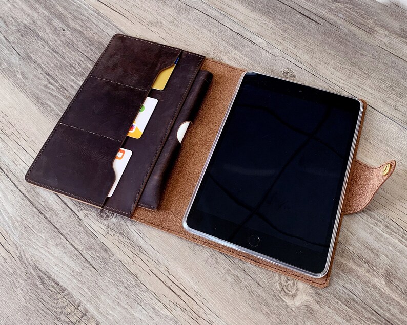 Personalisierte Leder iPad mini 5 mini 6 Hülle iPad 10.2 Hülle Etsy.de