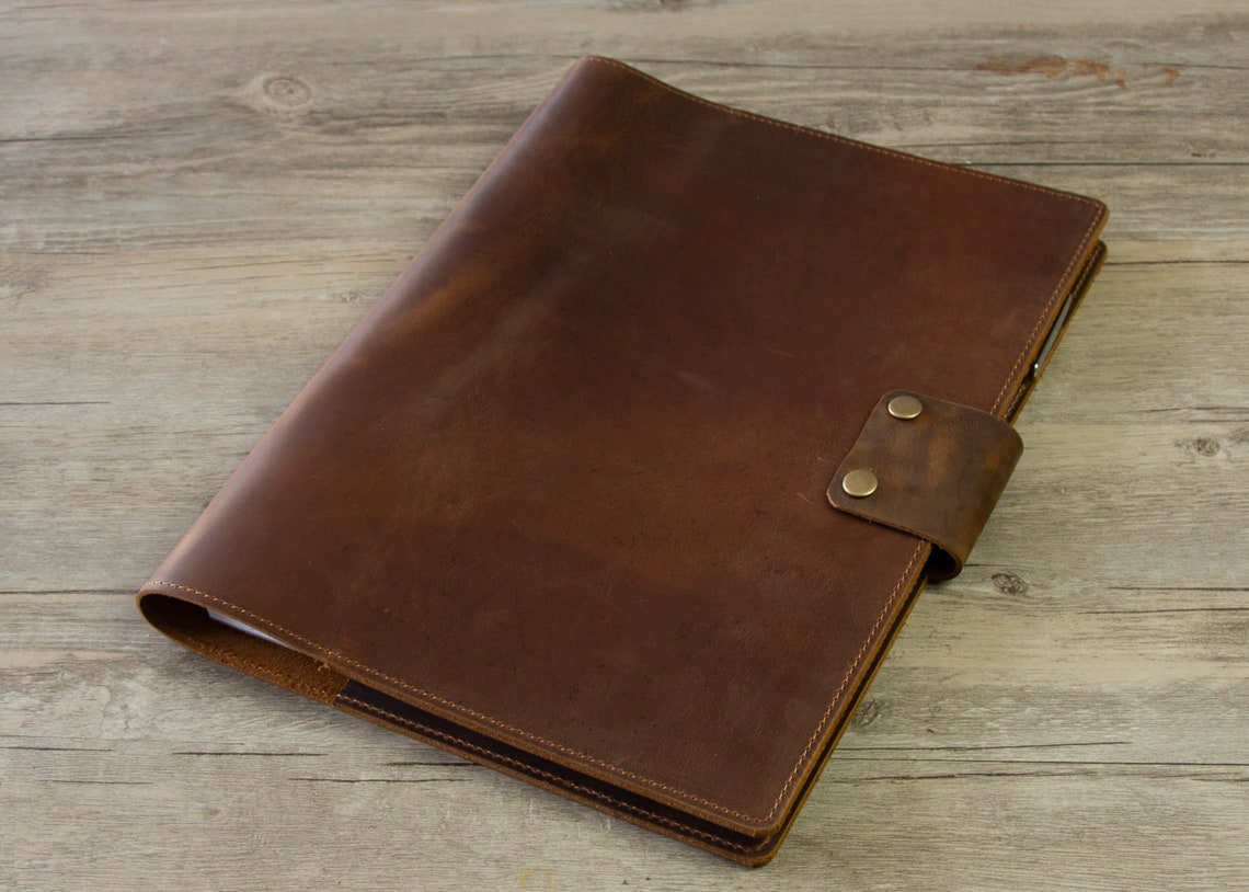 Personalized A4 Notebook Casespiral Notebook Case Notepad Etsy