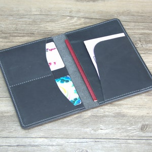 Porta pasaporte, Billetera para pasaporte. Cuero personalizado, Porta pasaporte de cuero, Funda de pasaporte de cuero. Regalo único.