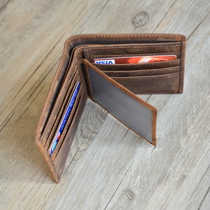 Cartera de cuero personalizada, Cartera personalizada, Cartera personalizada para hombre, Cartera personalizada para hombre, Cartera de cuero, Cartera de cuero genuino