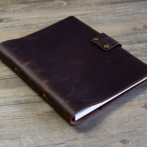 Personalized Leather Binder 3-Ring.Leather Binder 2-Ring.Leather Binder 4-Ring,A4 Leather Binder.Notebook Cover,Leather Portfolio