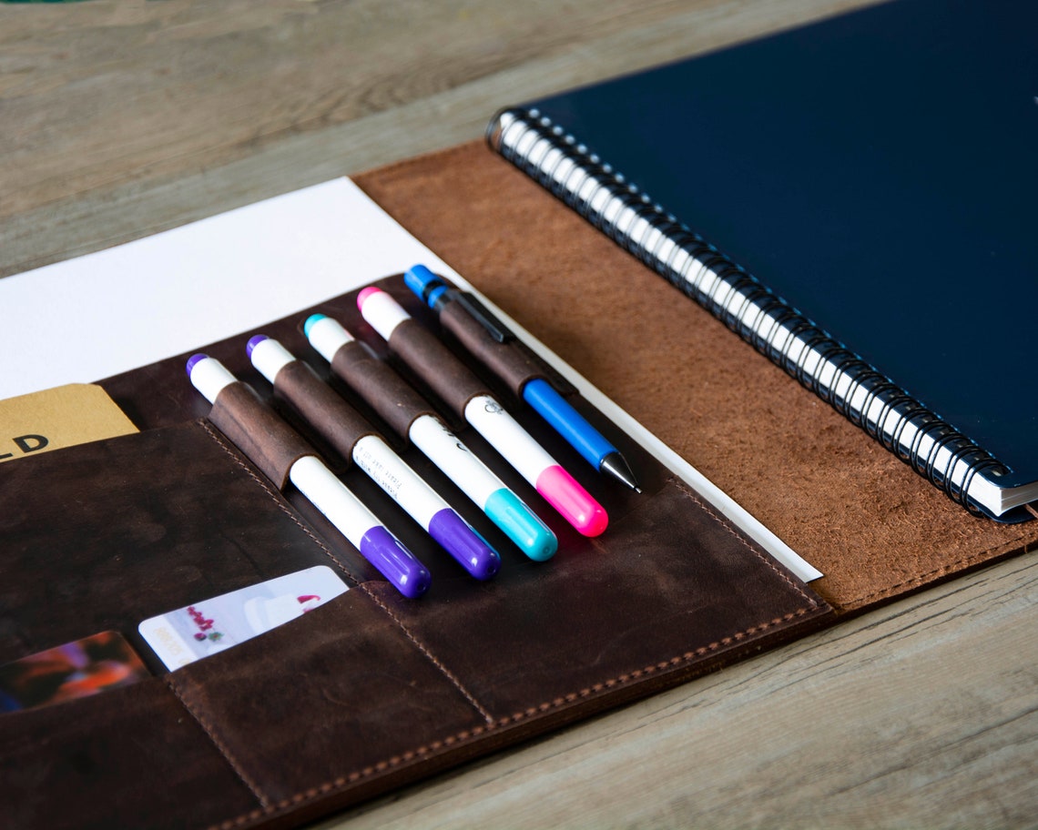 Personalized A4 Notebook Casespiral Notebook Case Notepad Etsy