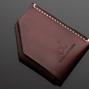 Cartera con bolsillo delantero (costuras blancas)