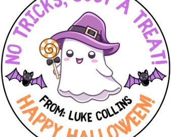Stickers Halloween-snoepjes voor mini Playdoh or Treat-zakjes