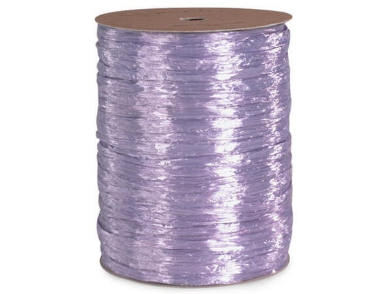 Silver raffia ribbon deals