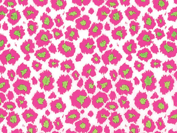 12 Sheets Pink Leopard Cheetah Cat Print Tissue Paper, Cute Craft Paper,  Made in USA, 100% Recycled, Eco-Friendly Gift Wrap, Decoupage