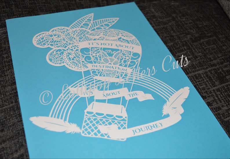 Paisley Toucan DIY Paper Cutting Template