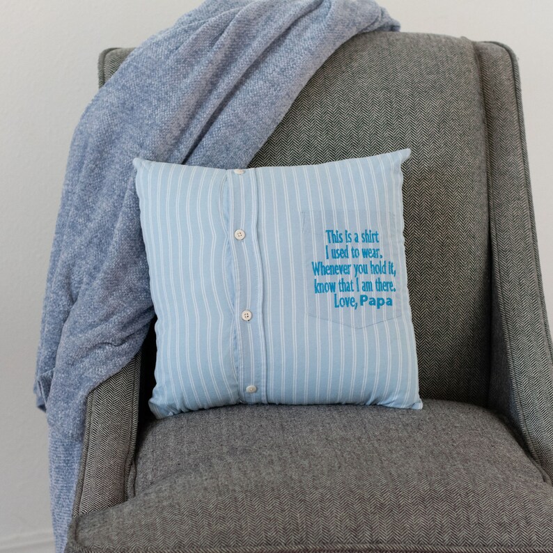 Memory Pillow. Memorial Gift. Memorial Keepsake. Loss of Loved Etsy