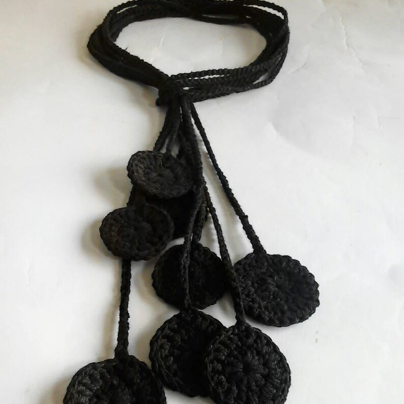Handmade crochet necklace crochet necklace crochet jewelry Etsy
