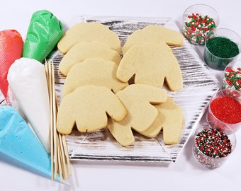 Decorated christmas cookies | Etsy