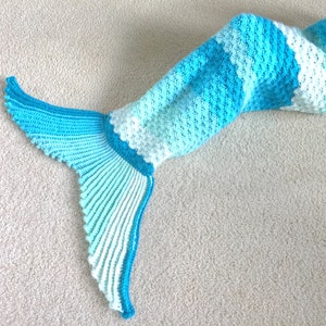 Sophie Mermaid Tail Blanket Pattern (Sew-Free) Child Sizes. Crochet. 1 pattern 2 products. Tail Pattern alone can wear as a 2 ways scarf