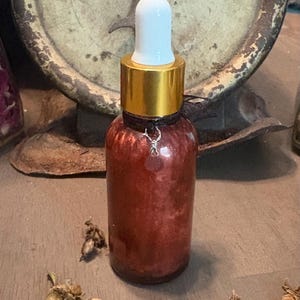 1oz Vamp blood fragrance perfume oil garnets vampire vamp Dracula ritual altar dark moon altar anointing