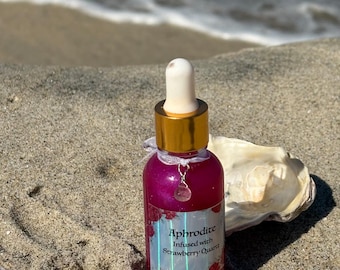 1oz Aphrodite greek goddess strawberry quartz altar ritual anointing perfume ritual oil wear