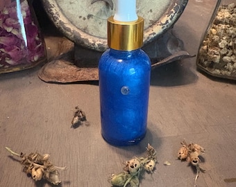 Loki perfume oil infused with labradorites Norse Viking tricksters 1oz altar ritual anointing perfume