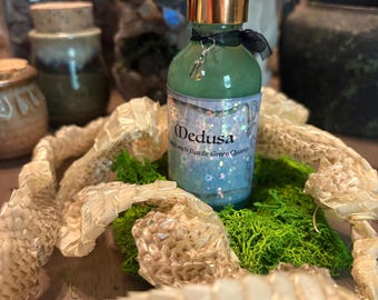 Medusa aquamarine fragrance perfume oil Goddess oil gorgan greek sea witch ritual anointing 1oz