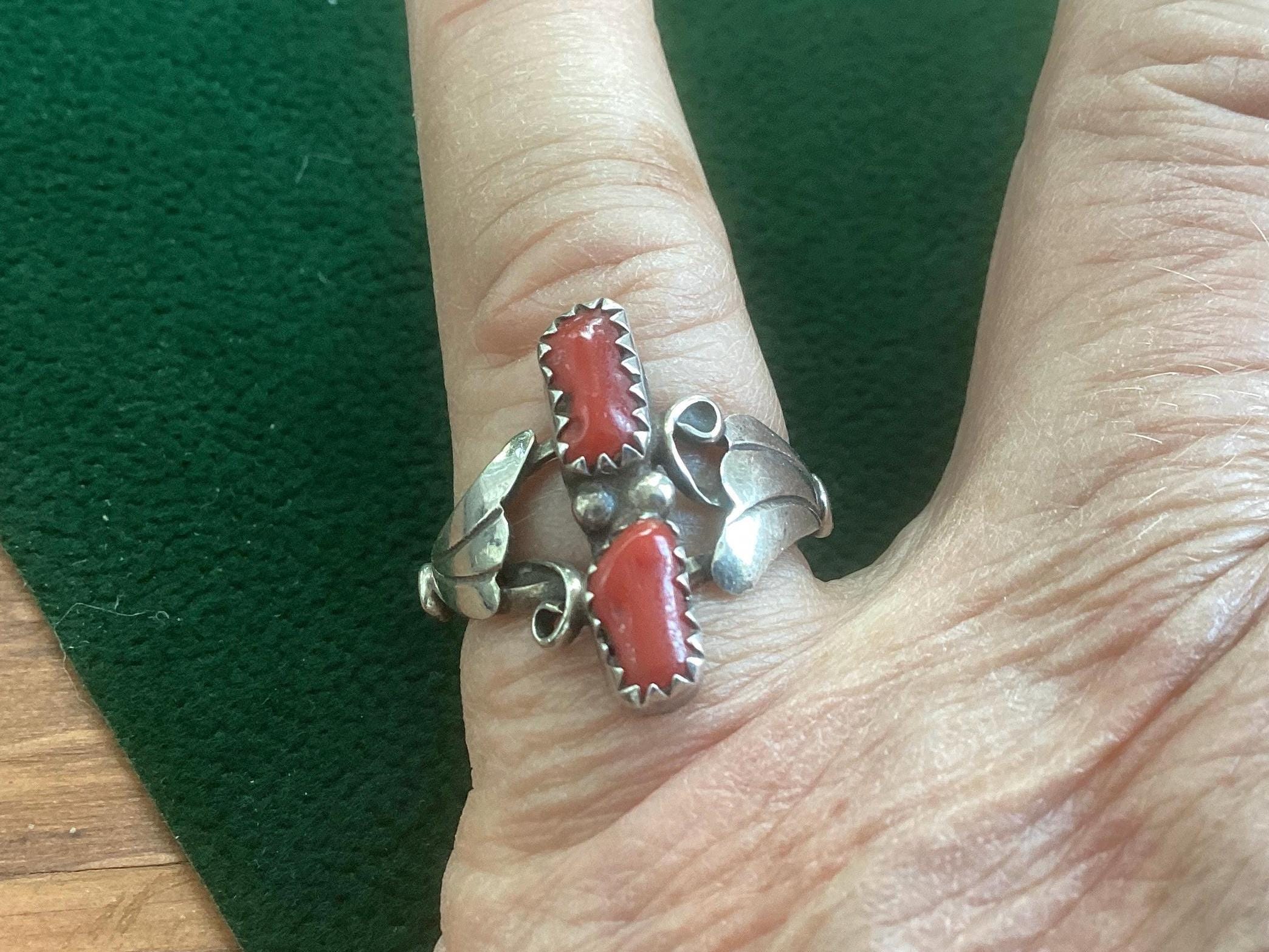 アクセサリー Navajo Y.YAZZIE STUDS RING STERLING 925 Signed Yazzie Ring - Etsy