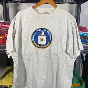 Central Intelligence Agency Single Stitch Shirt