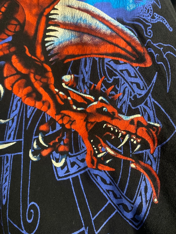 1990s Dragon Shirt by Hewlin UK