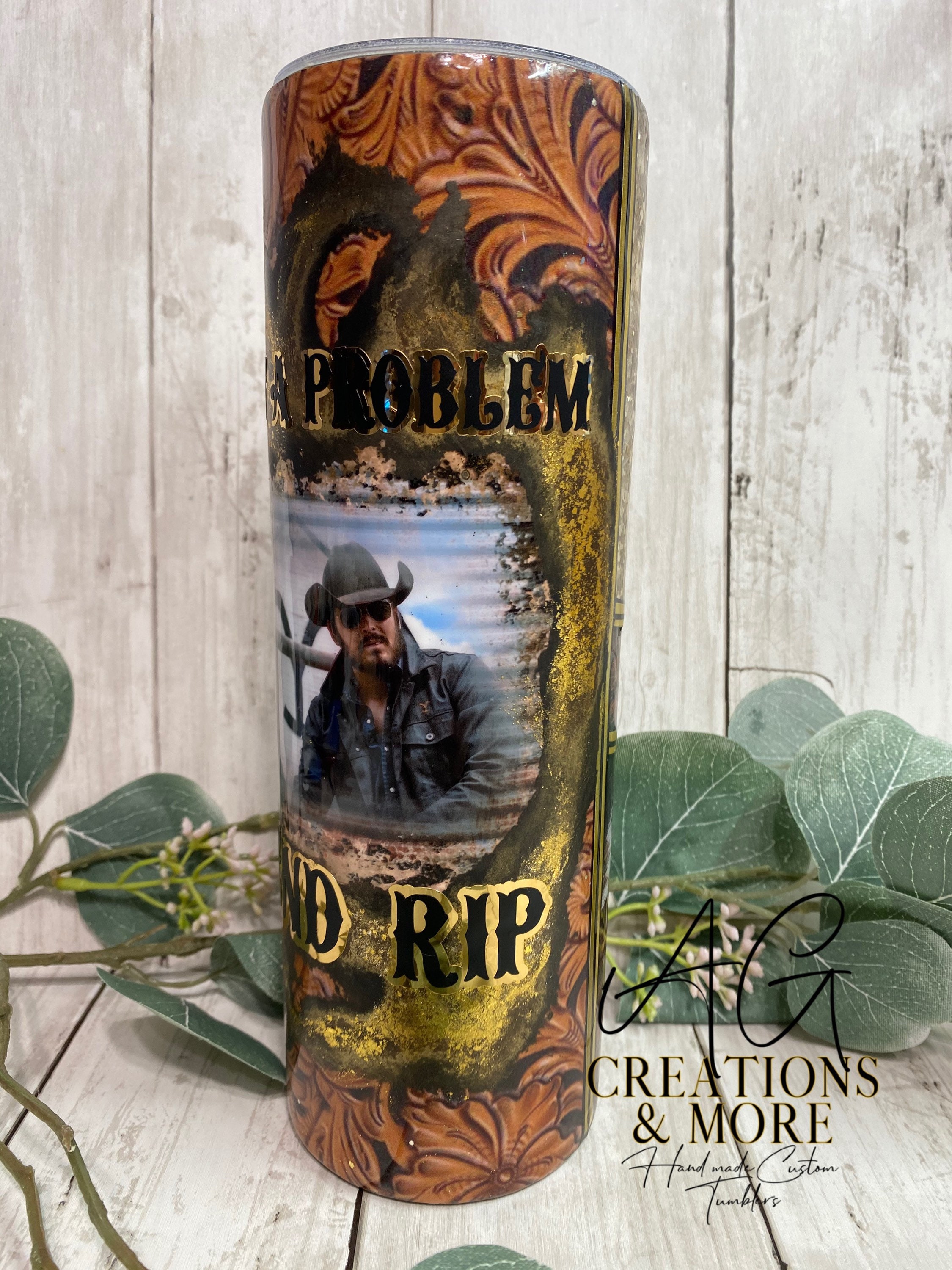 Western Yellowstone Rip tumbler Etsy